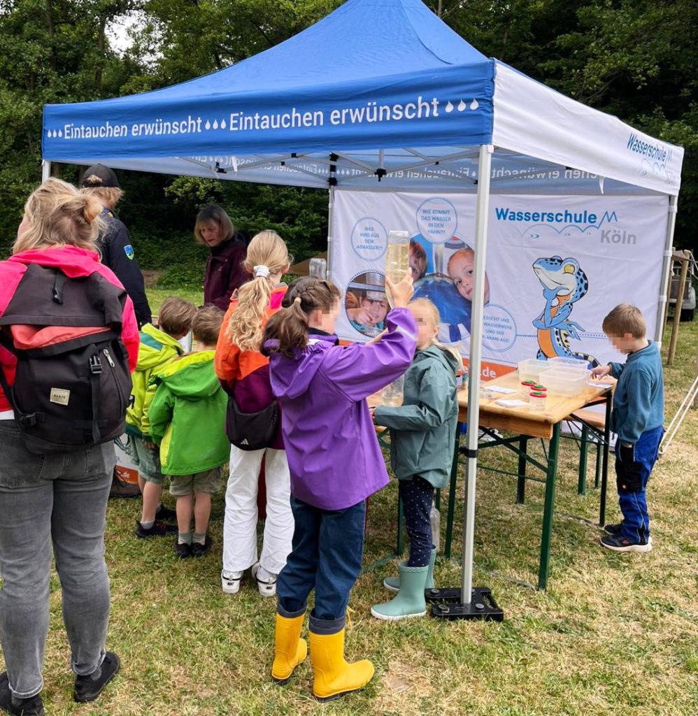 Unser Mitmachstand am Bachtag