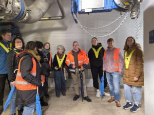 Unter den Faultürmen